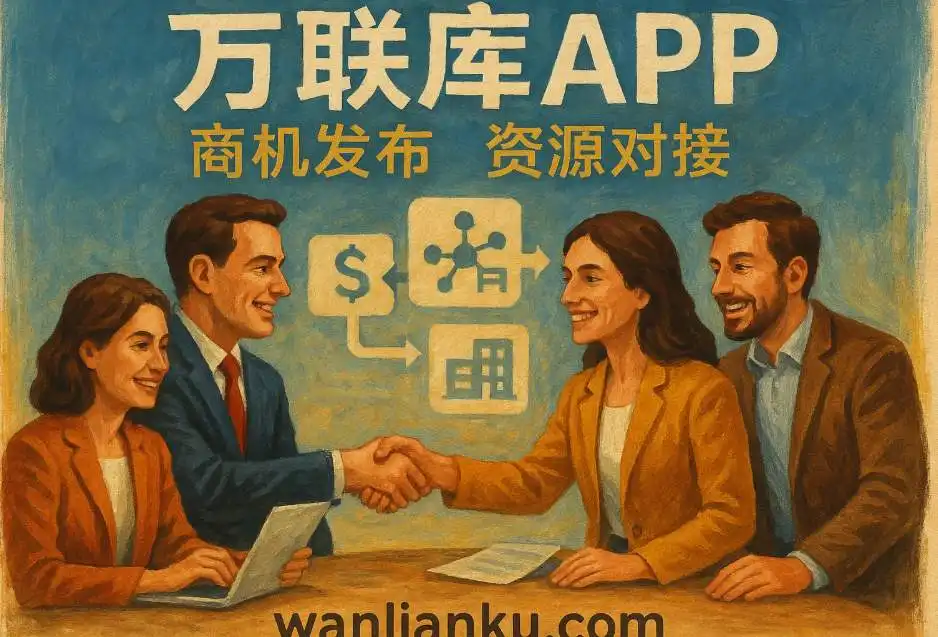 厂家直供想扩大代理?万联库发布招商信息,让你轻松对接全国资源