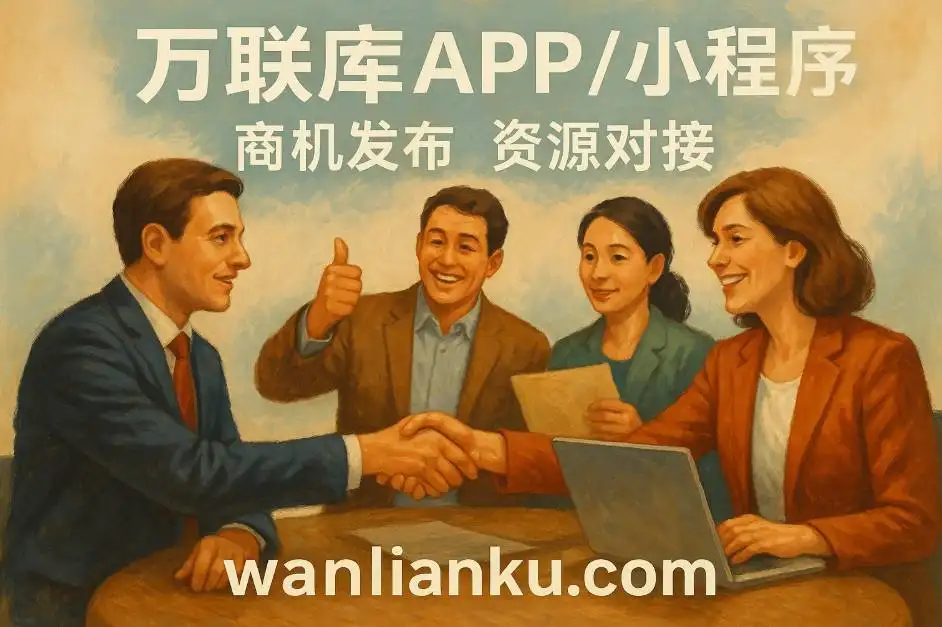 招商难、拓客贵、合作慢?万联库带你玩转线上招商发布新模式