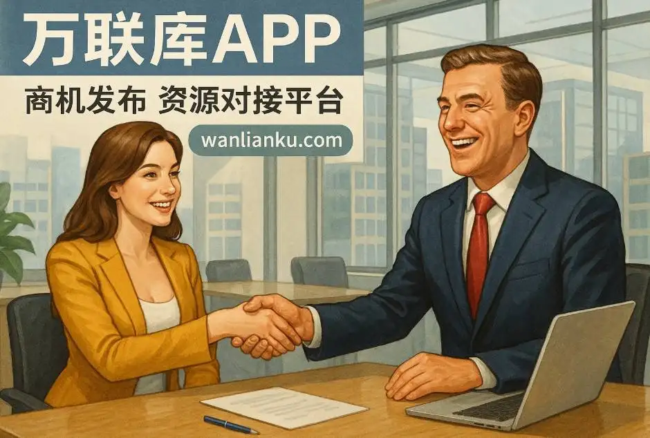 万联库招商加盟信息发布精准：如何通过平台实现高效招商，拓展品牌市场配图