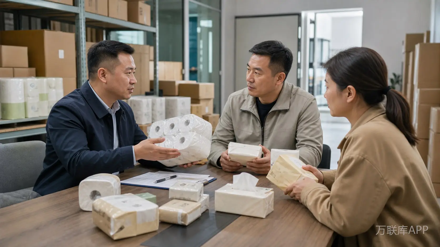 卫生纸厂家直发对接社区团购和线下门店分销合作