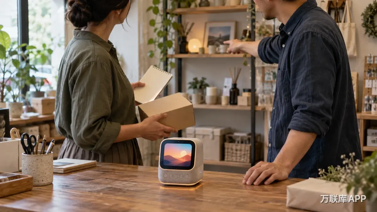 礼品货源与万联库APP场景配图