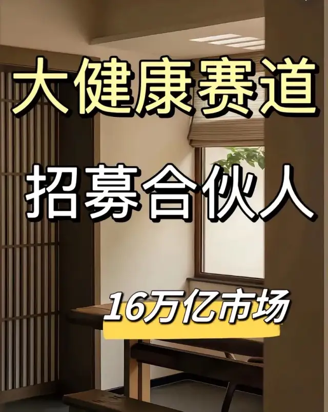 大健康轻创业招募城市合伙人-1