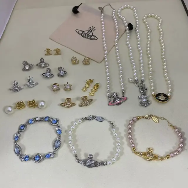 大牌饰品尾货批发，100多个品牌，专供外贸平台-3